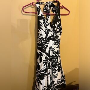 White House black market halter dress 4